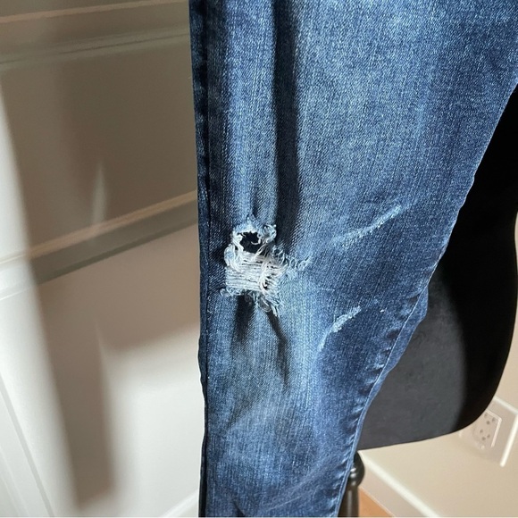 Adriano Goldschmied Blue 8 Years Whistler Super Skinny Legging Distress Jean 24 - Picture 7 of 12